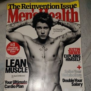 Old justin bieber magazine